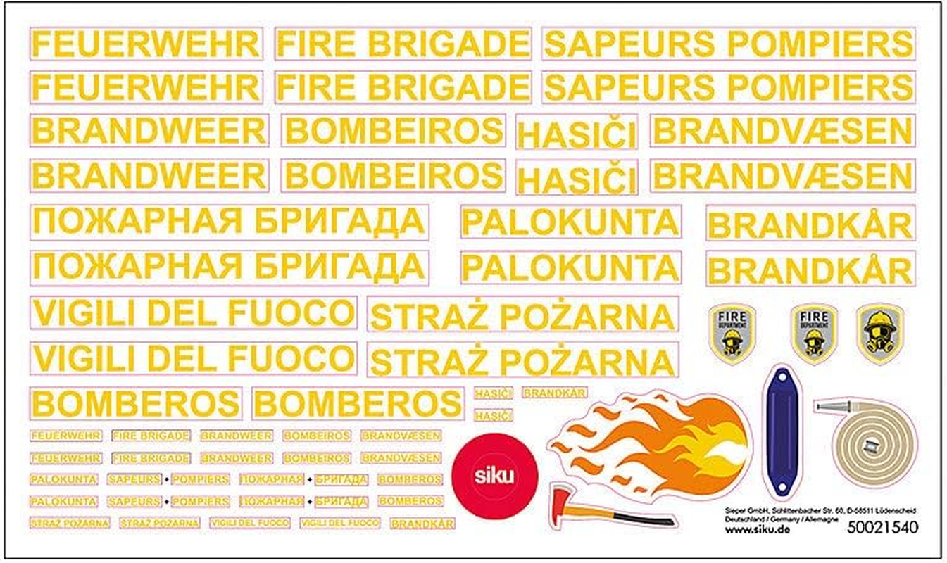 Siku - Fire Brigade Working Boat 1:50 Scale image number 5