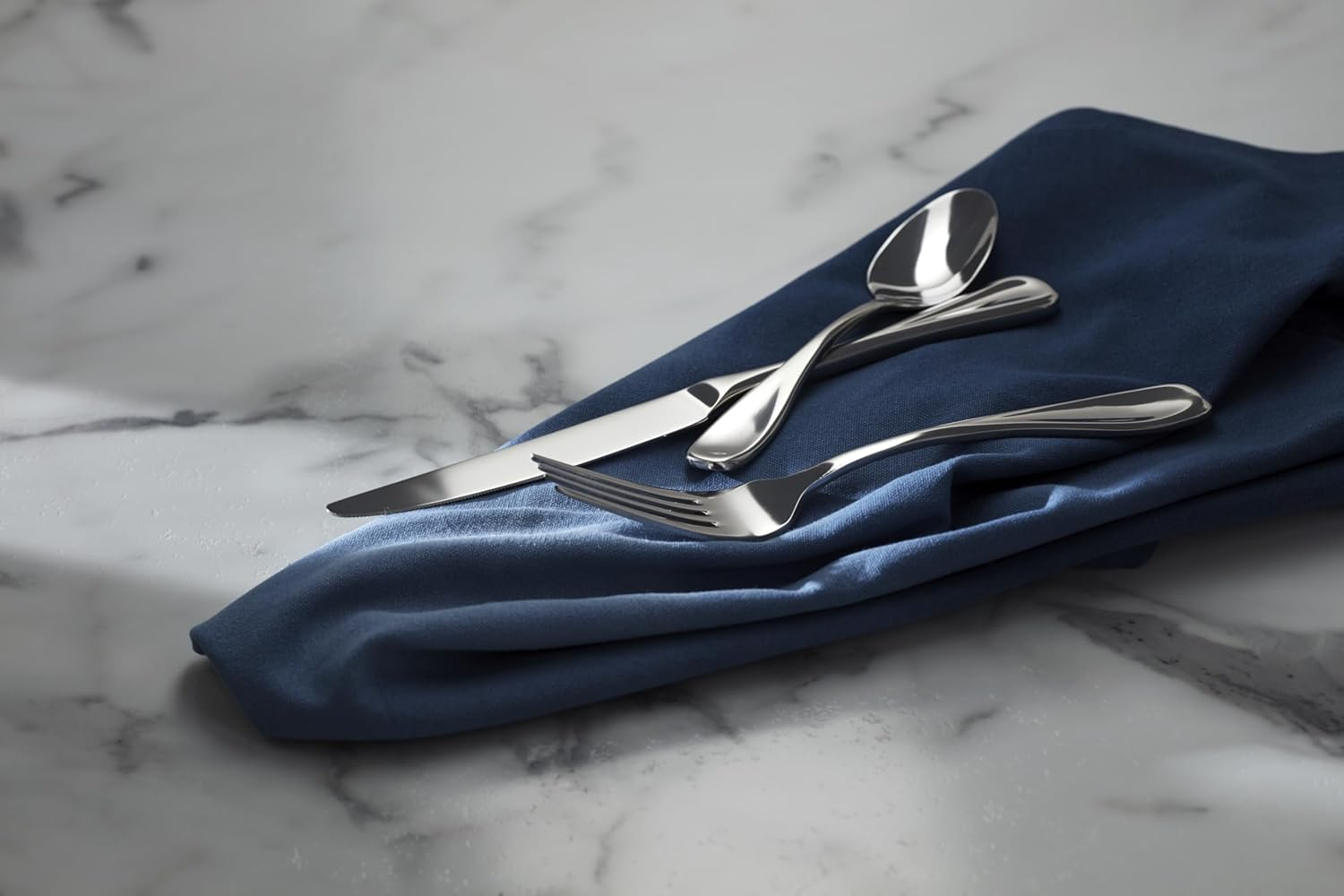 Oneida Voss 45-Piece Flatware Set, Service for 8 image number 2