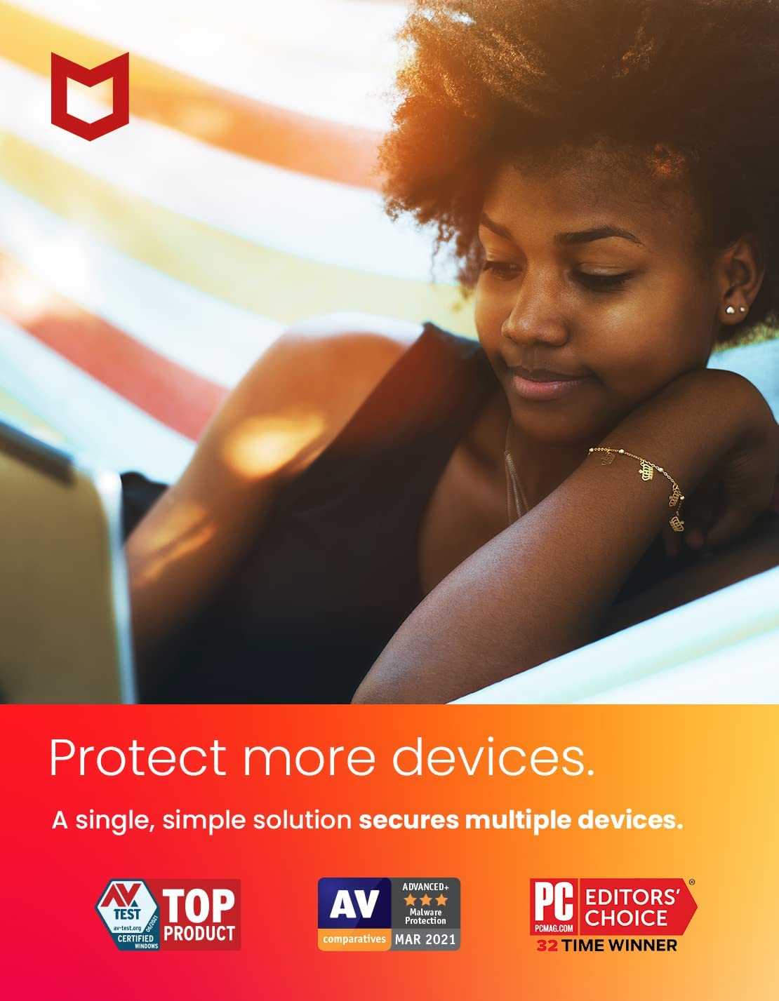 Mcafee Total Protection 3 Device [Activation Card by Mail] image number 2