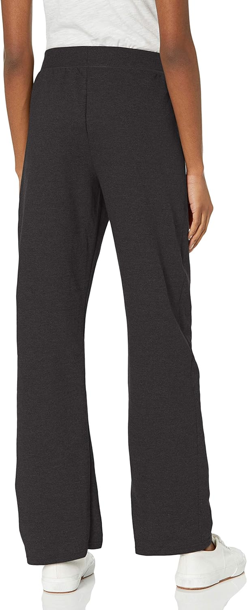 Hanes Women'S Ecosmart Fleece Petite Sweatpants, Open Bottom Sweatpants, Regular & Petite Sizes image number 2