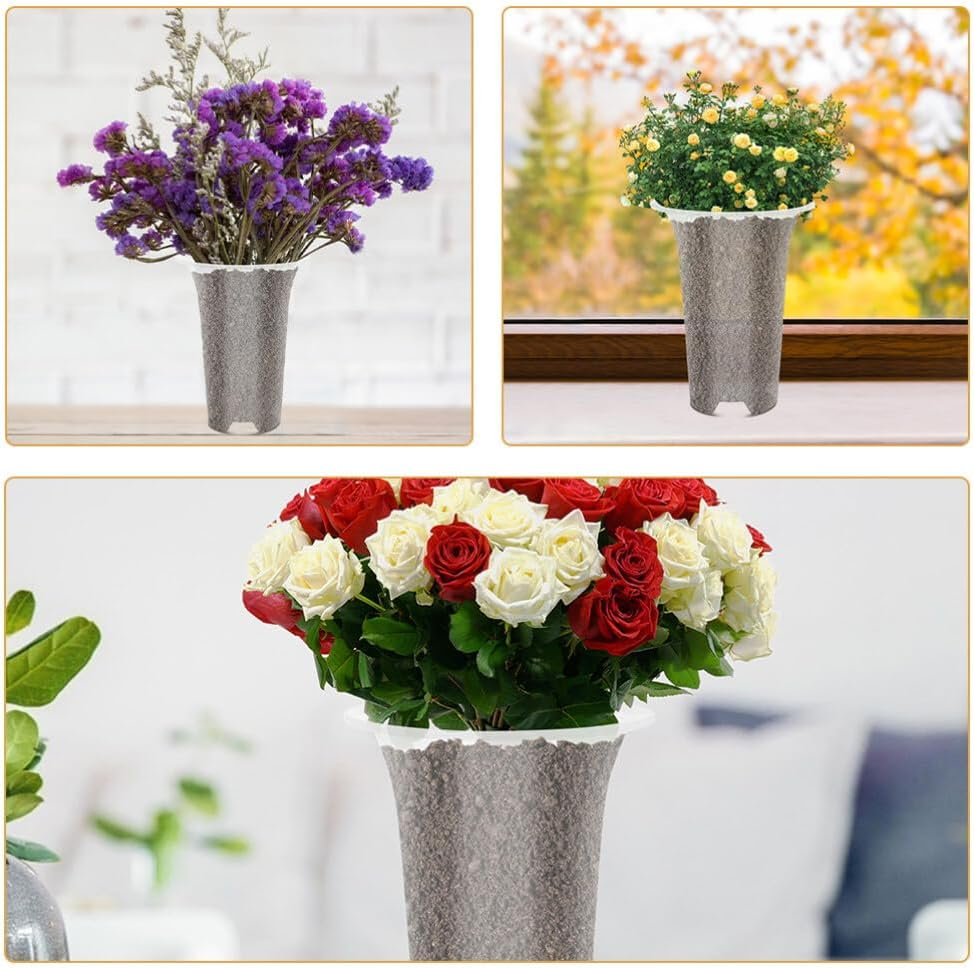 SUPVOX 8Pcs Orchid Flower Pots Transparent Planting Containers Material Ventilated Design for Use for Propagation and Home Gardening image number 5