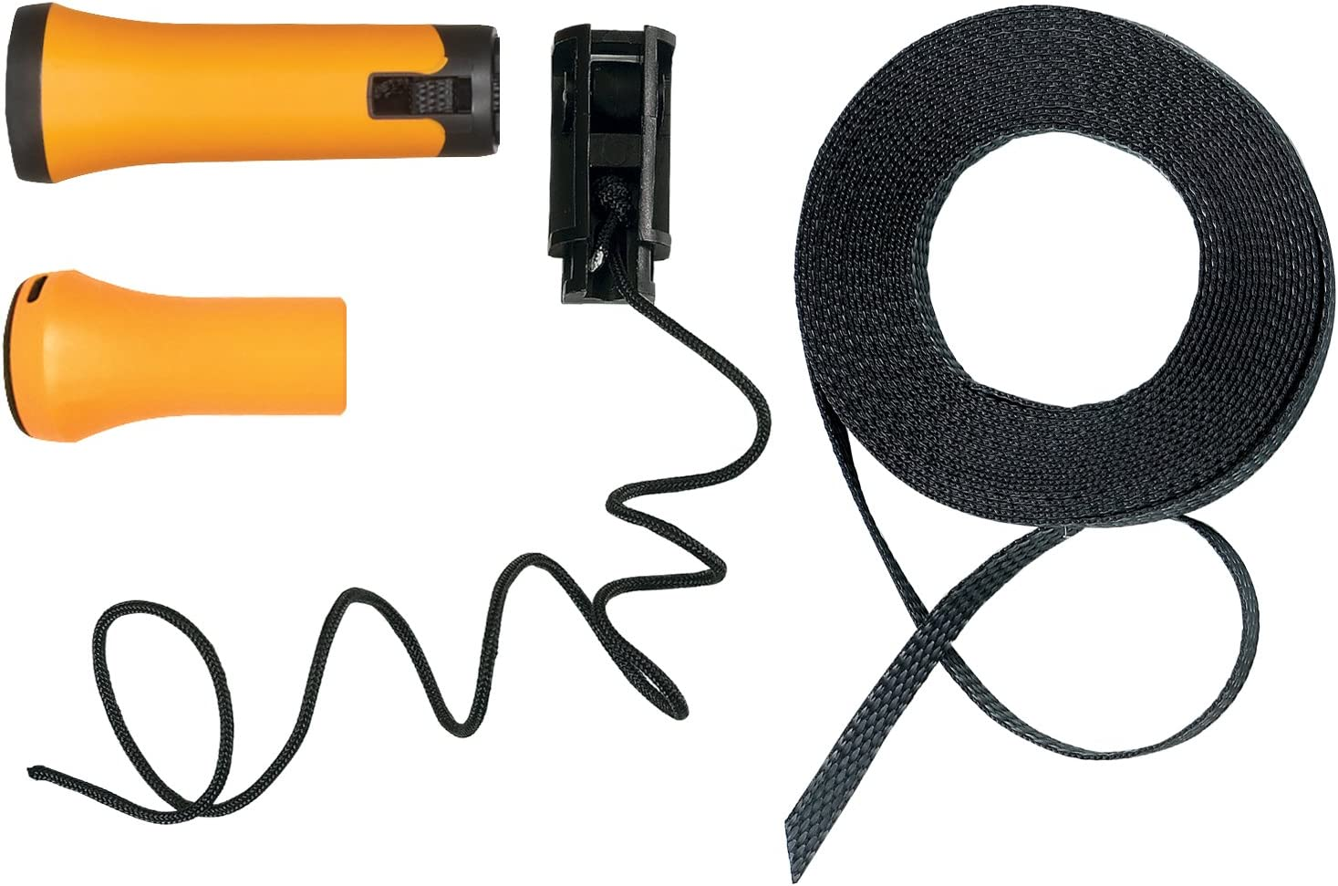 Fiskars Original Replacement Handle and Rope for Fiskars Bypass Telescopic Tree Pruner UPX82, Black/Orange, 1026297 image number 2