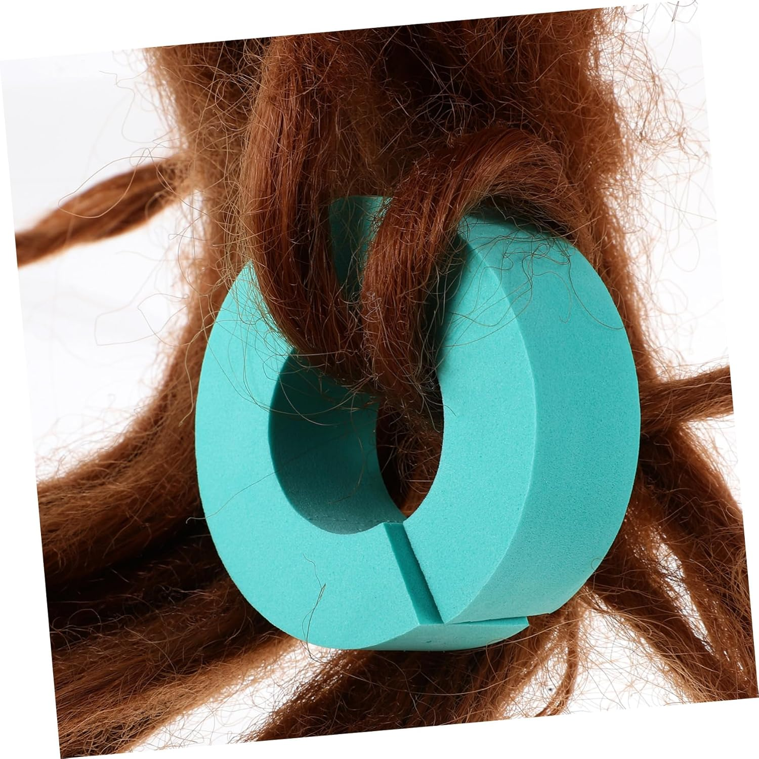 MUSISALY 12Pcs Curl Hair Sponges Non-Damaging Hair Styling Tool for Effortless Curls Soft Flexible Sponge Curling image number 6