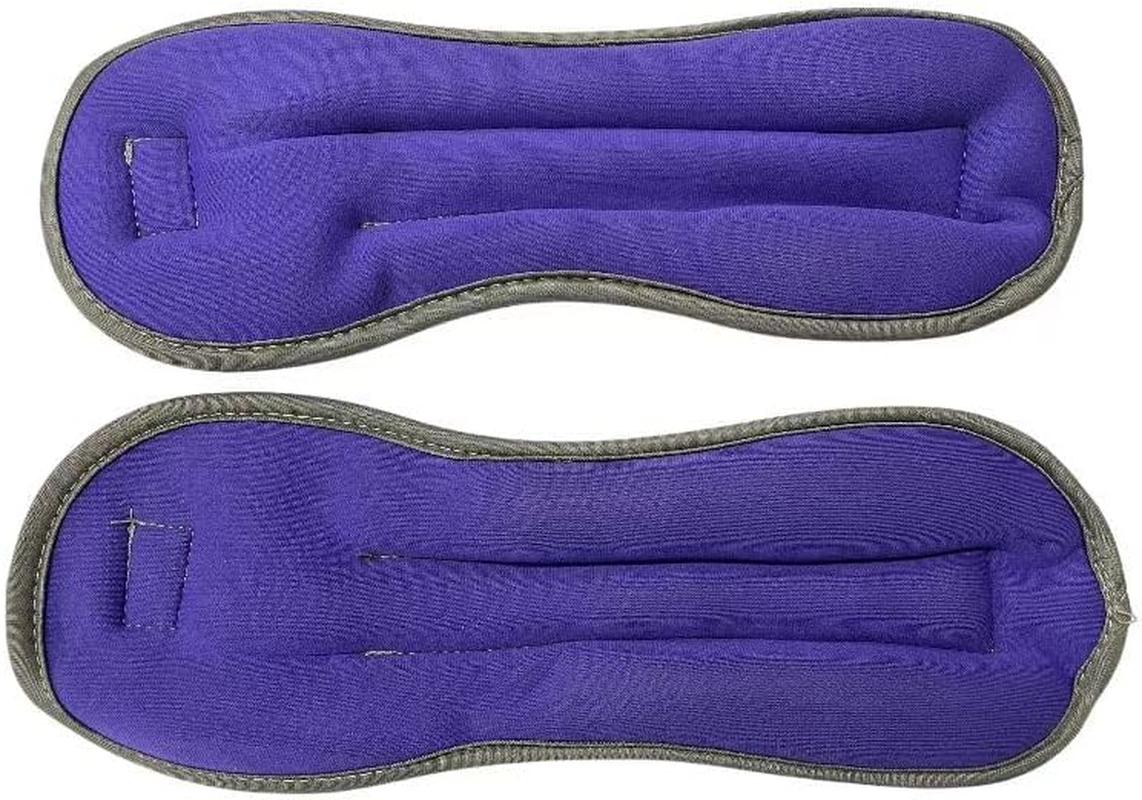 Ankle Arm Wrist Weights Straps Adjustable Fixed Weight for Arm, Hand & Leg - Best for Walking, Jogging, Gymnastics, Crossfit, Cardio Training, Aerobics Exercise (1KG to 4KG)