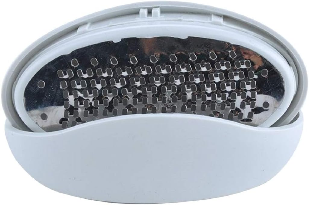 Pack of 2 Foot File Callus Remover, Professional Foot Care Pedicure Tool Stainless Steel Pedicure Care Oval Egg Shape image number 3