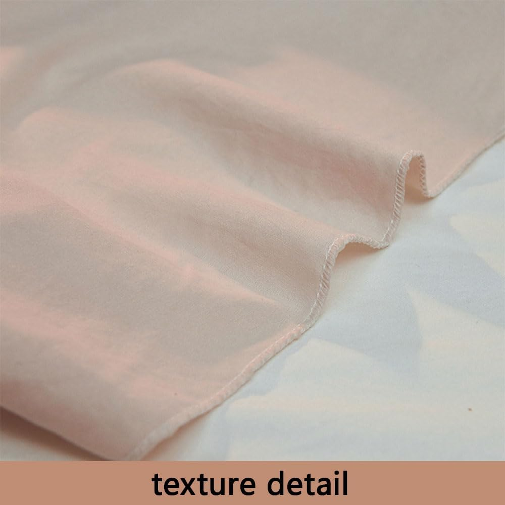 Double-Layer Pink Princess Bed Canopy for Girls, Bed Curtain Tent with Tassels for Kids&rsquo; Reading Nook & Bedroom Decor, Fits Twin, Full & Queen Beds, Foldable & Machine Washable