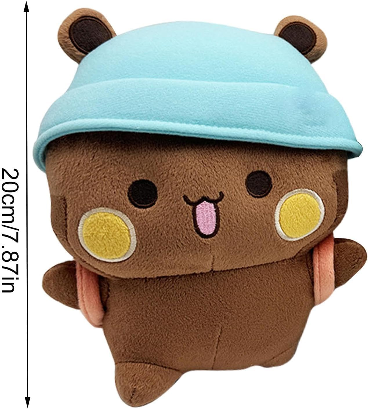 Bubu and Dudu Plush, Bubu and Dudu Plush Toy, Adorable Soft Plush Animal Pillow, Birthday Party Gifts for Boys and Girls-2Pcs