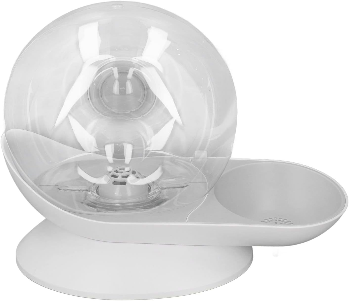 Water Dispenser Dog, Cat Drinker, Large Capacity Leak-Proof, Automatic Drinking Fountain, 2.8 Litres, Wet Feeder for Cats, Drinking Fountain for Dogs, Transparent image number 6