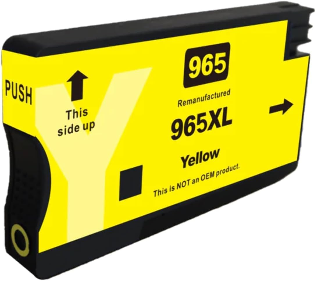 Summit Ink 965XL Yellow Ink Cartridge Replacement for HP 965 & 965XL 3JA83AA for HP Officejet Pro 9010, 9012, 9016, 9018, 9019, 9020, 9026, 9028 Printers