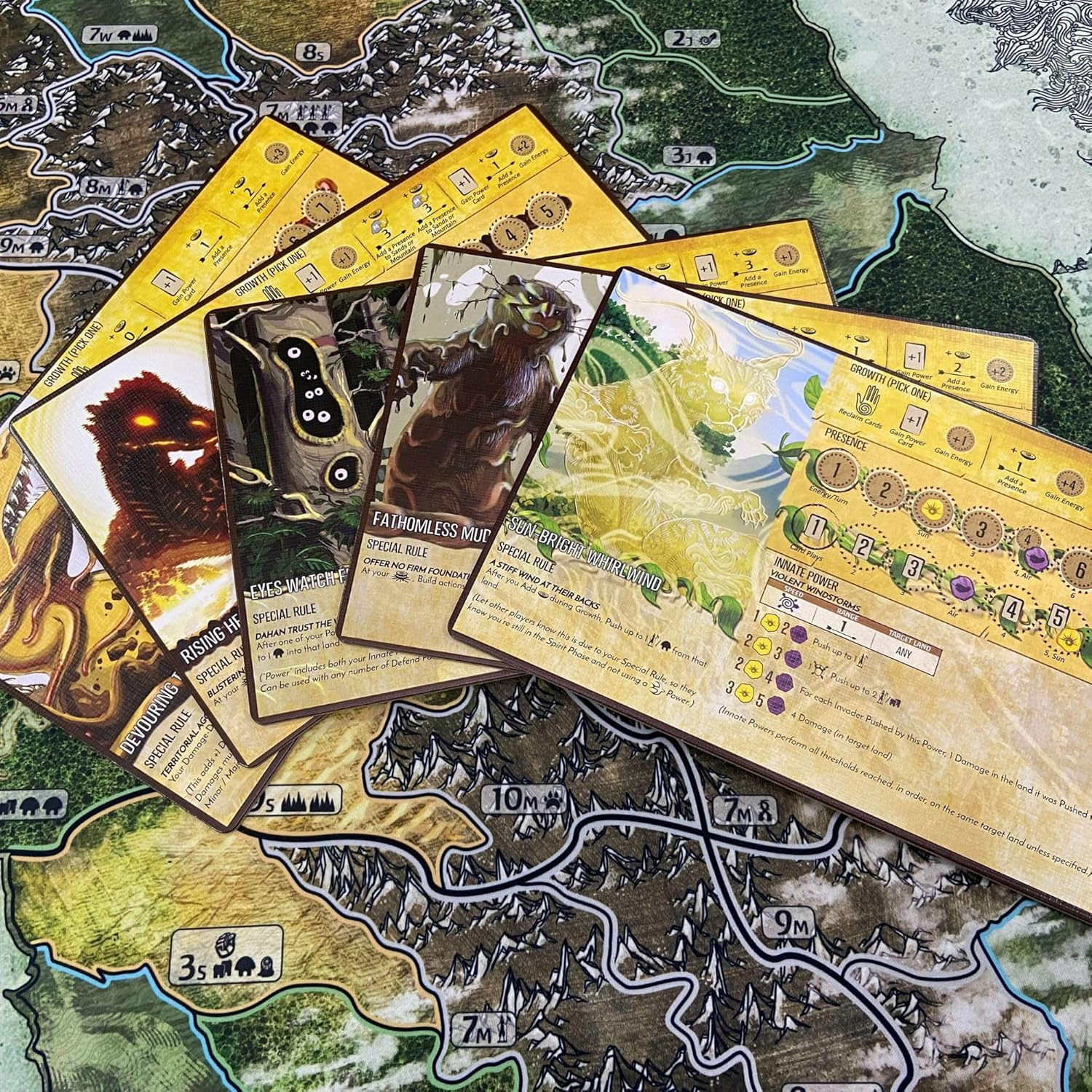 Greater than Games Horizons of Spirit Island Premium Punchboards image number 4