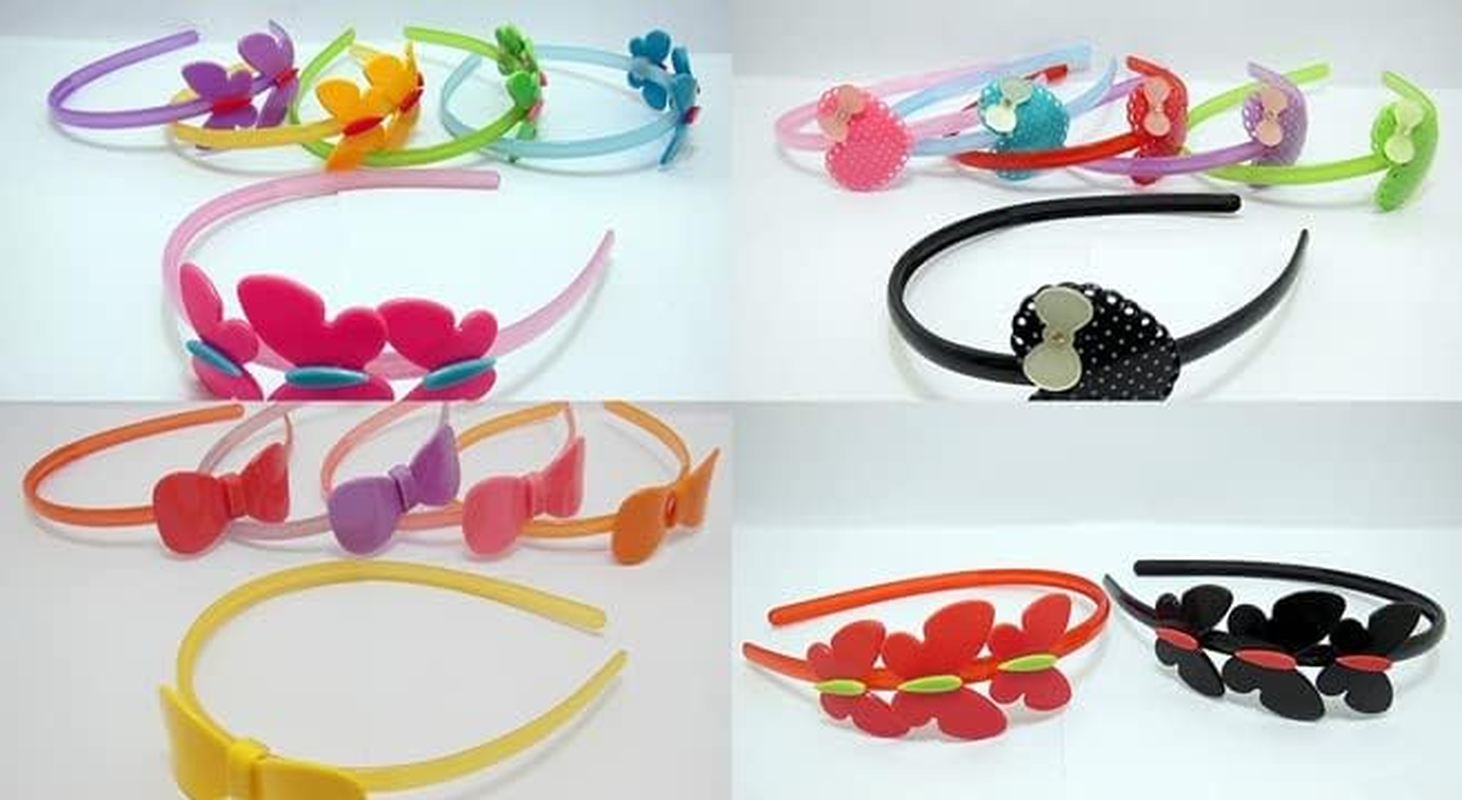 48Pcs Cute Headband Head Bands Hairband for Girls Assorted