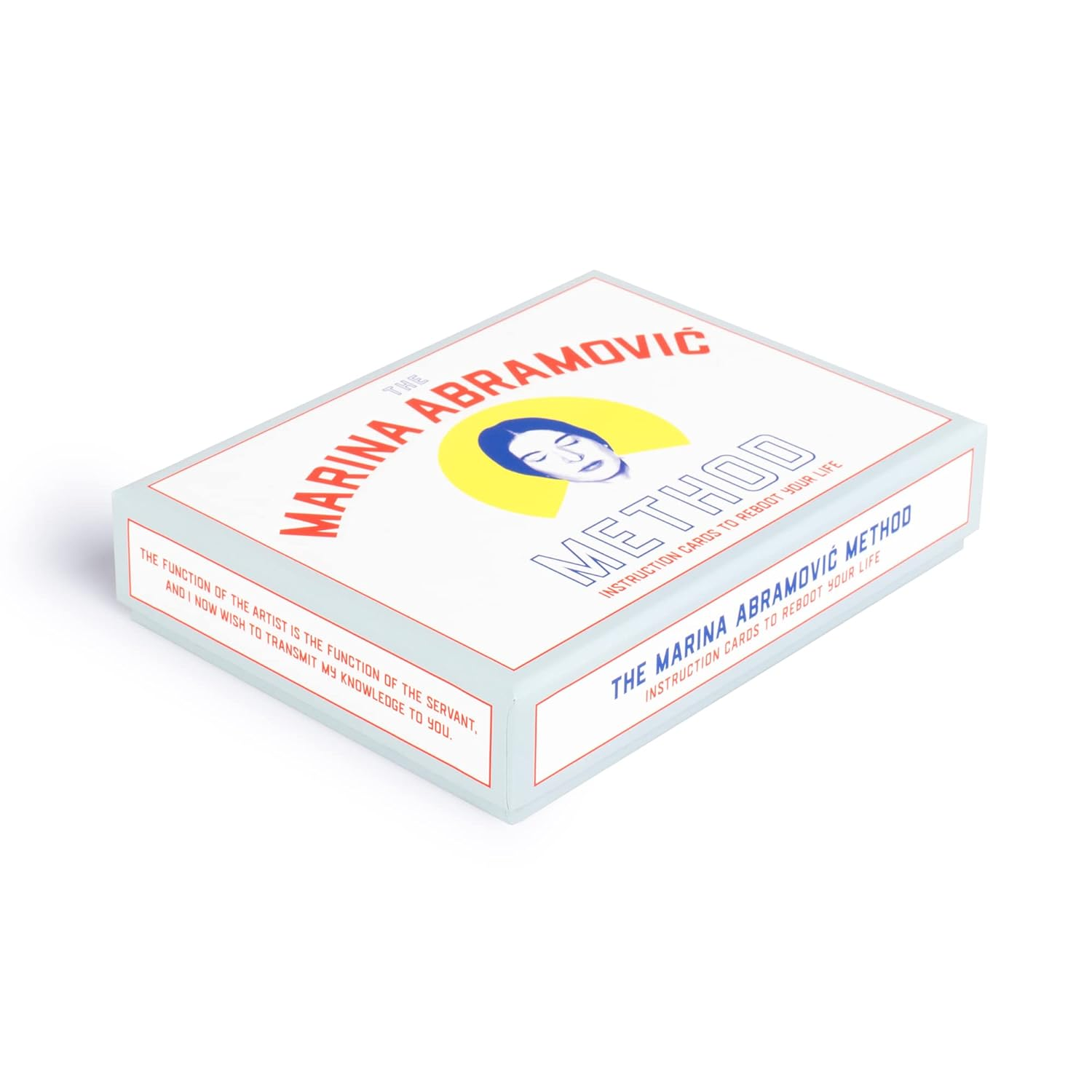 The Marina Abramovic Method: Instruction Cards to Reboot Your Life