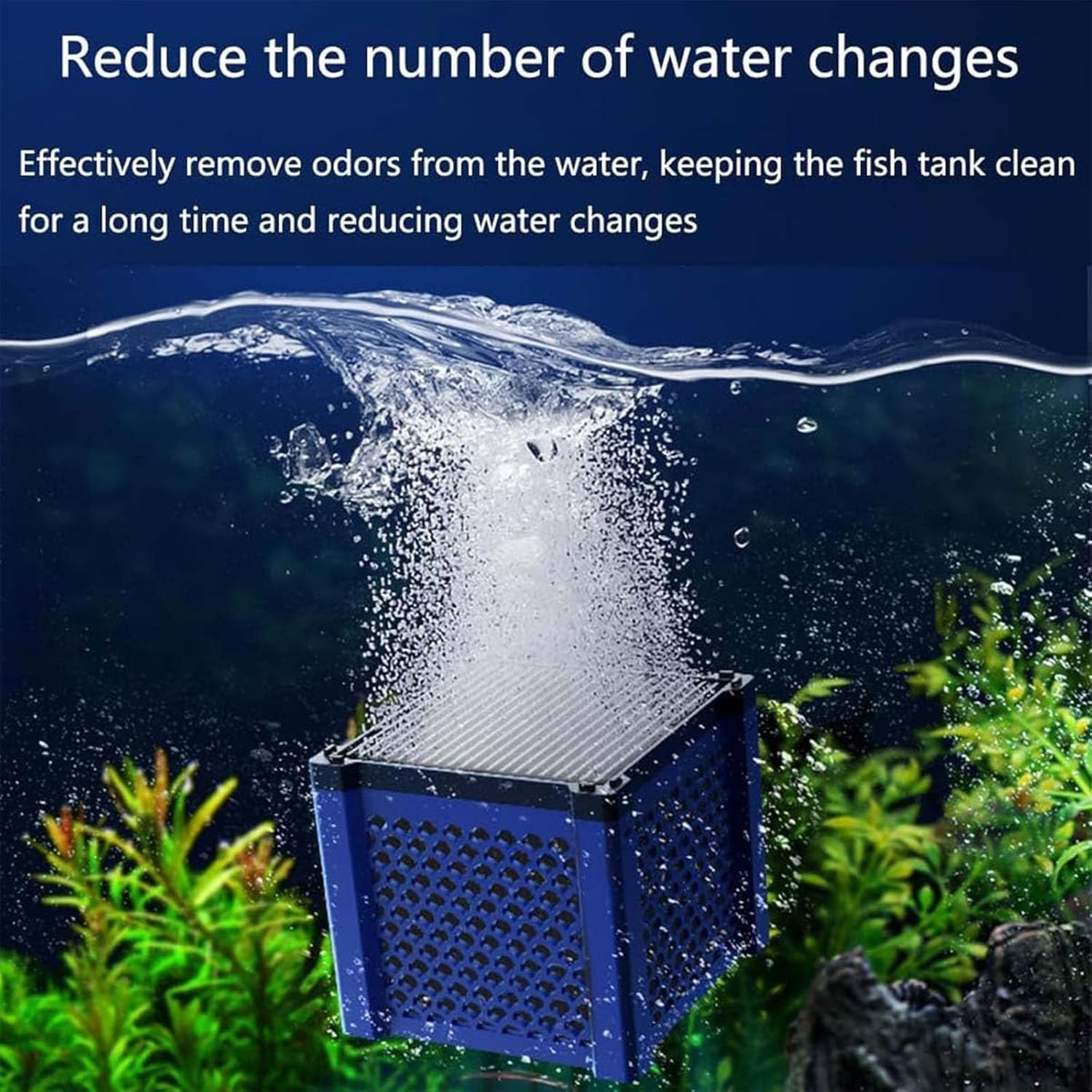 Pure Cube Water Trough Filter 2.0, Eco-Aquarium Water Trough Purifier Cube, Filternatur Activated Carbon Filter Media for Horse Troughs, Livestock Tanks, Fish Ponds & Aquatic Tanks (2Pcs-Red) image number 4