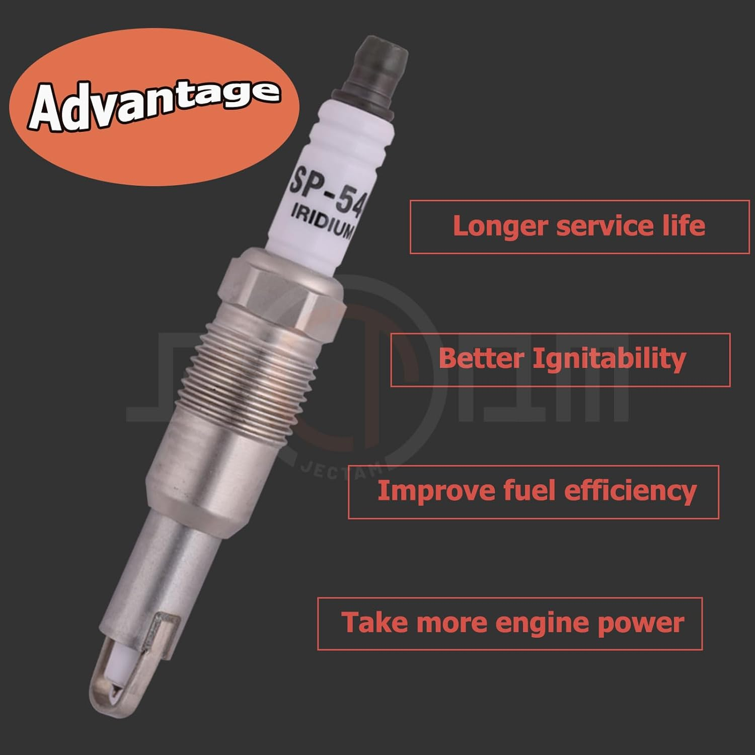Iridium Spark Plug SP546 8 Pcs Compatible with 04-08 Ford 5.4L Expedition F-150 F-250 F-350 Super Duty Truck Navigator Mountaineer PZT14F PZT1F PZT2F PZT2FF4