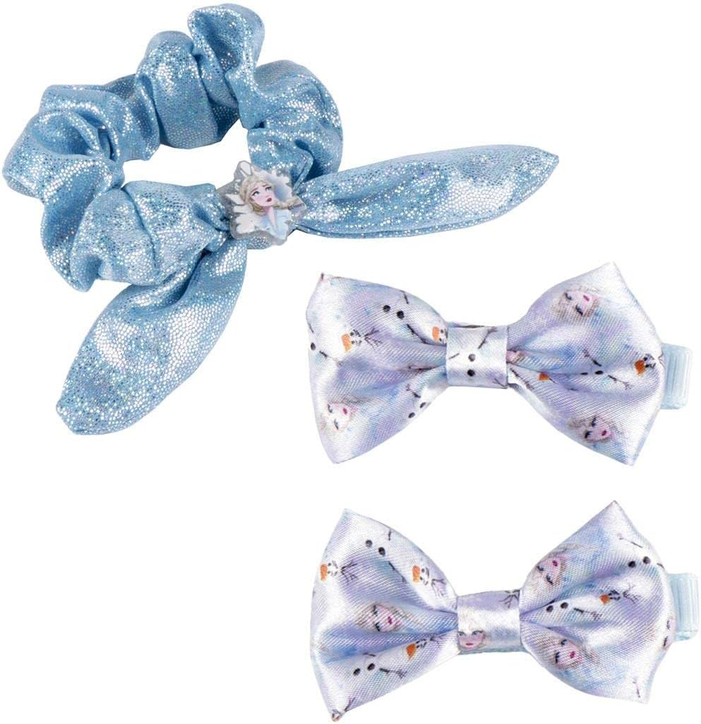 Minnie Mouse Hair Clips and 1 Hair Scrunchie - Multicoloured Design - Made from Durable Materials - Various Prints - Original Product Designed in Spain image number 2