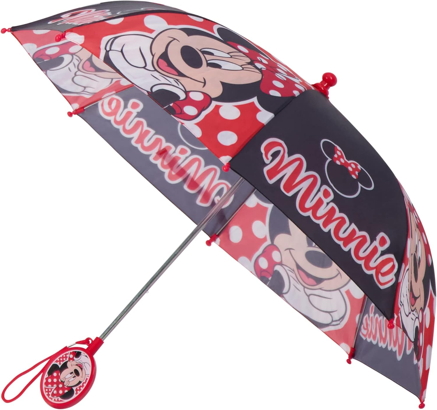 Disney Kids Umbrella, Frozen/Princess/Minnie Mouse Toddler and Little Girl Rain Wear for Ages 3-6 - Frozen Purple image number 2