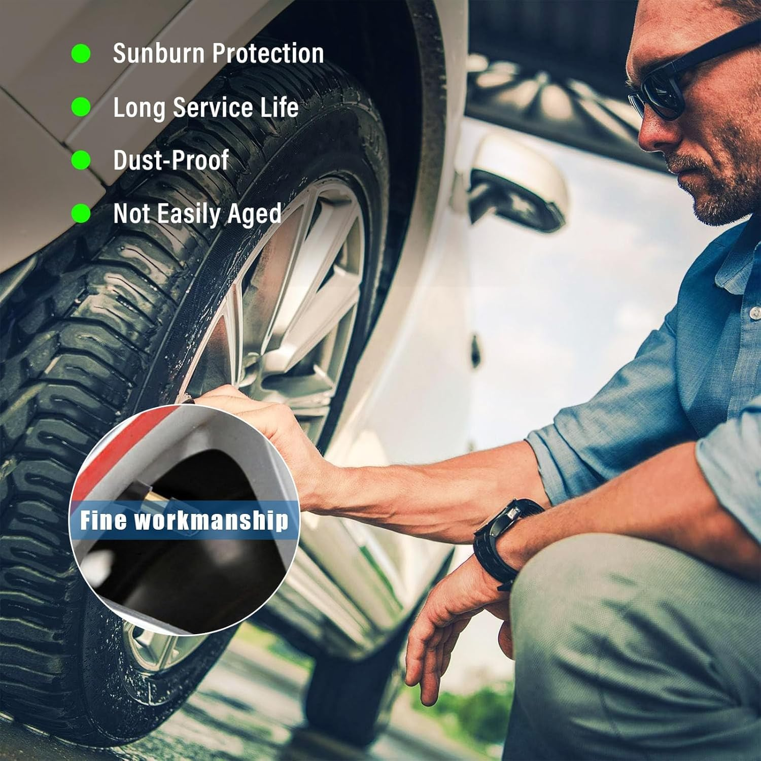 10PCS High Pressure Tire Valve Stems, TR600HP Car Copper Tubeless Snap-In Tire Air Valve Stem Kit, Universal Auto Decor Accessories Good for Larger or Heavy-Duty Vehicles image number 1