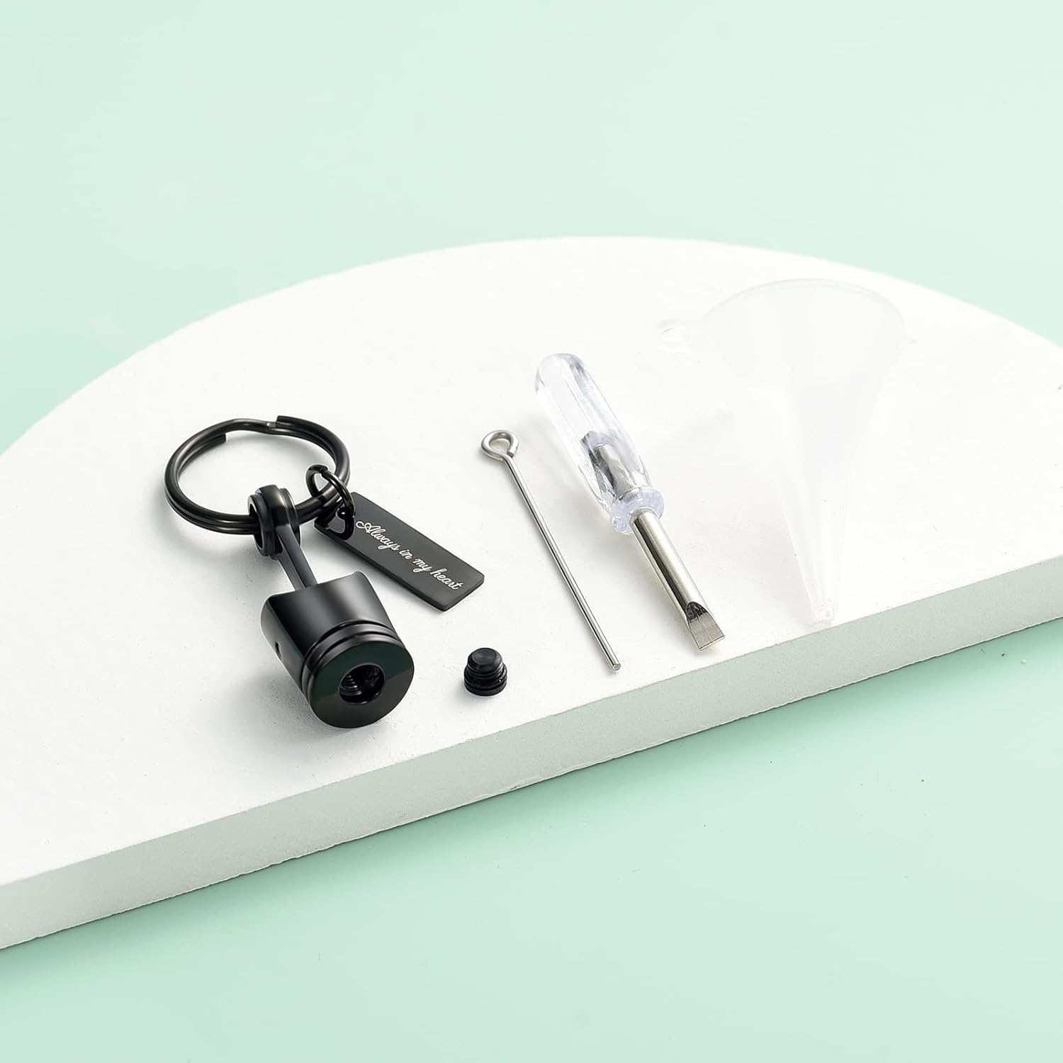 Yinplsmemory Dragonfly Urn Necklace for Ashes for Human/Pet Ashes Stainless Steel Hollow Memorial Locket Pendant Jar Keepsake Cremation Jewelry image number 2