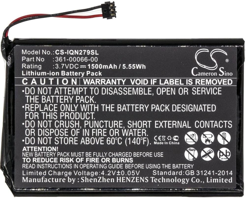 Battery Replacement Compatible with Garmin Nuvi 2797 image number 4