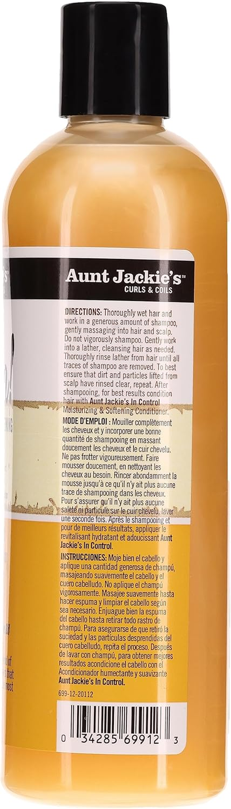 Aunt Jackies Oh so Clean Shampoo 12Oz (354Ml) (2 Pack) image number 2