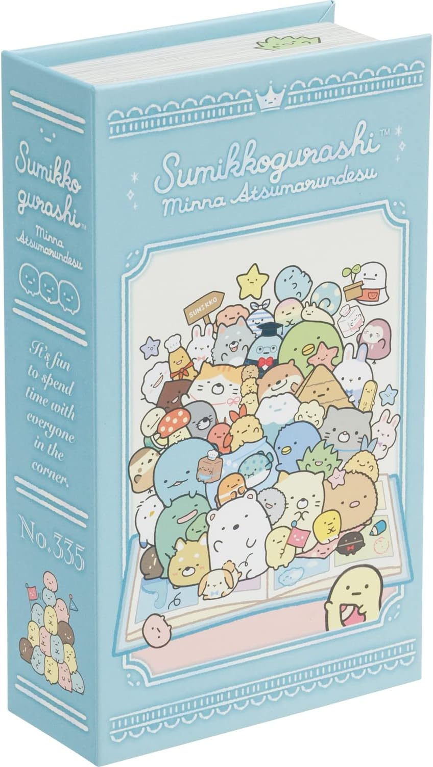 San-X Sumikko Gurashi FB52701 "Everyone'S Atsumaru" Book Box, Blue