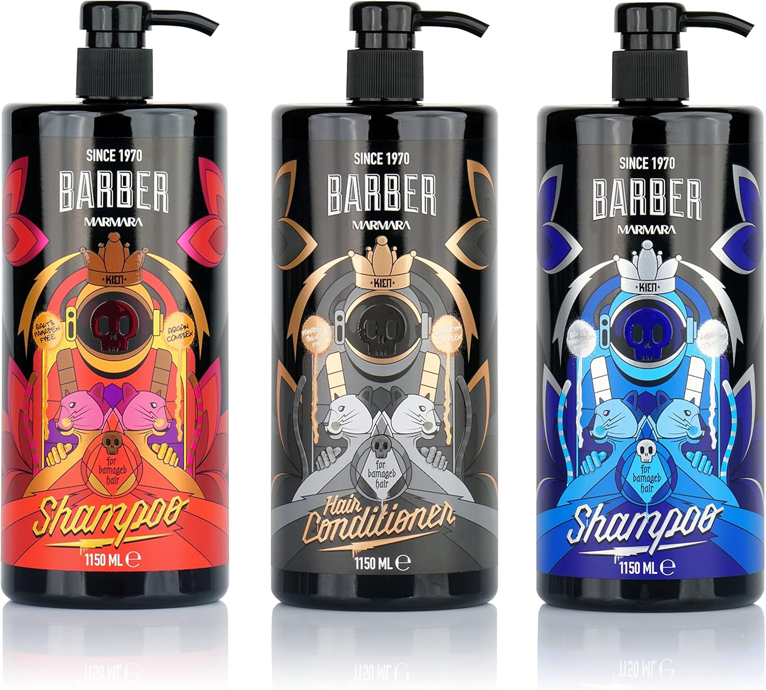 Barber Marmara Keratin Complex Shampoo 1150Ml image number 3