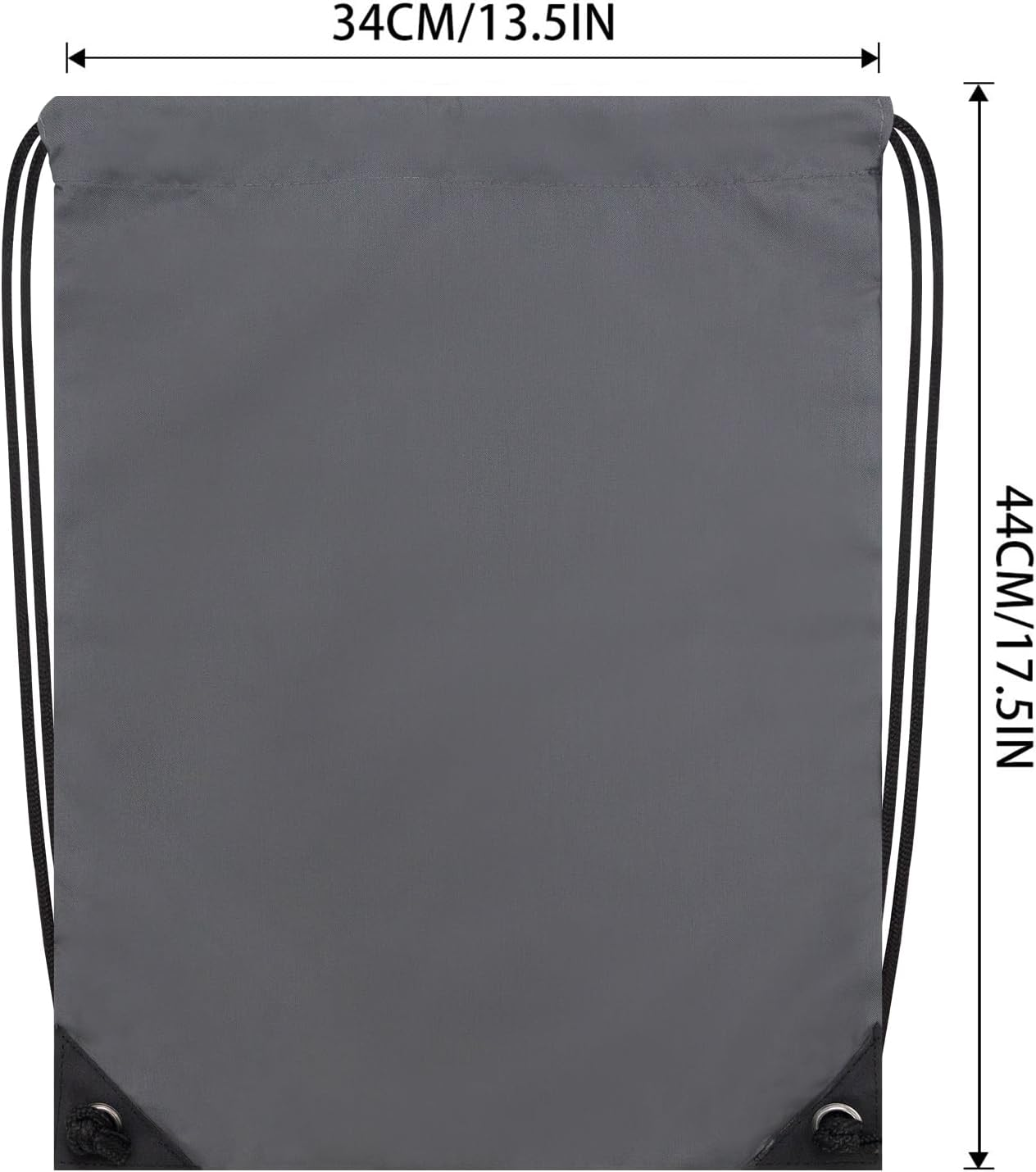 2PCS Drawstring Bags Bulk, String Backpack for Men Women, Cinch Bag Draw String Back Bag for Gym, Sports, Travel image number 6