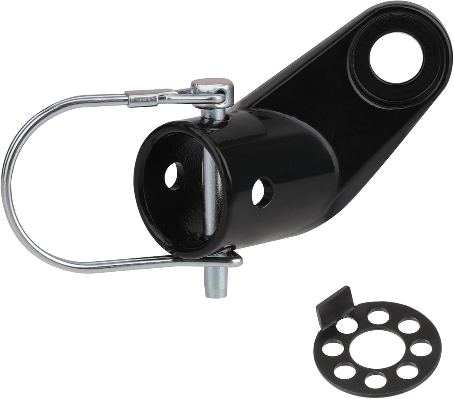 Bike Trailer Hitch Set, Heavy Duty Bicycle Trailer Coupler Replacement Bike Cargo Trailer Connector Attachment for Children'S/Pet Trailers, Cycling Adapter Accessories (Black)