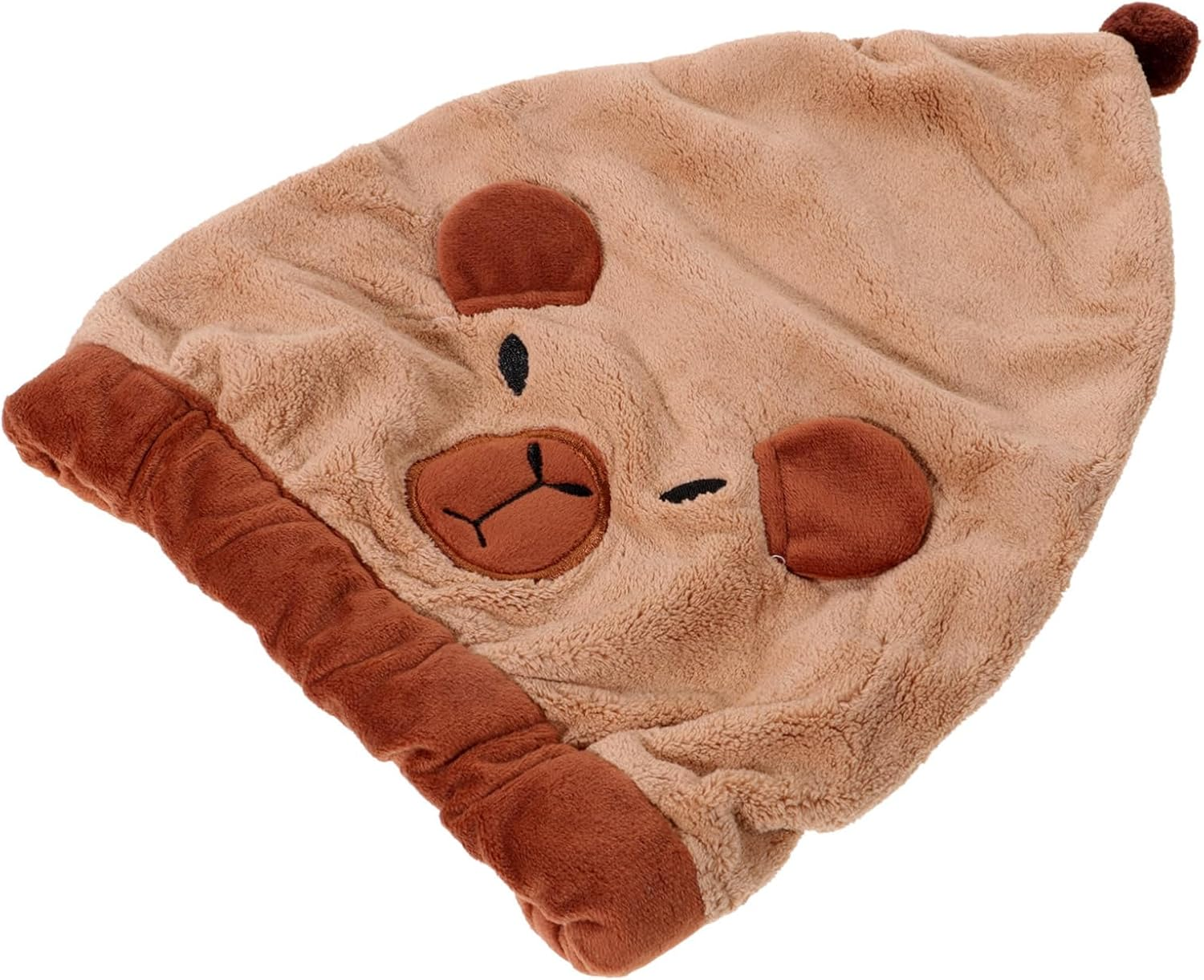 LRXIYODE Quick Dry Coral Fleece Hair Drying Cap for Women Soft Absorbent Hair Towel Wrap Gentle after Shower Swimming image number 3