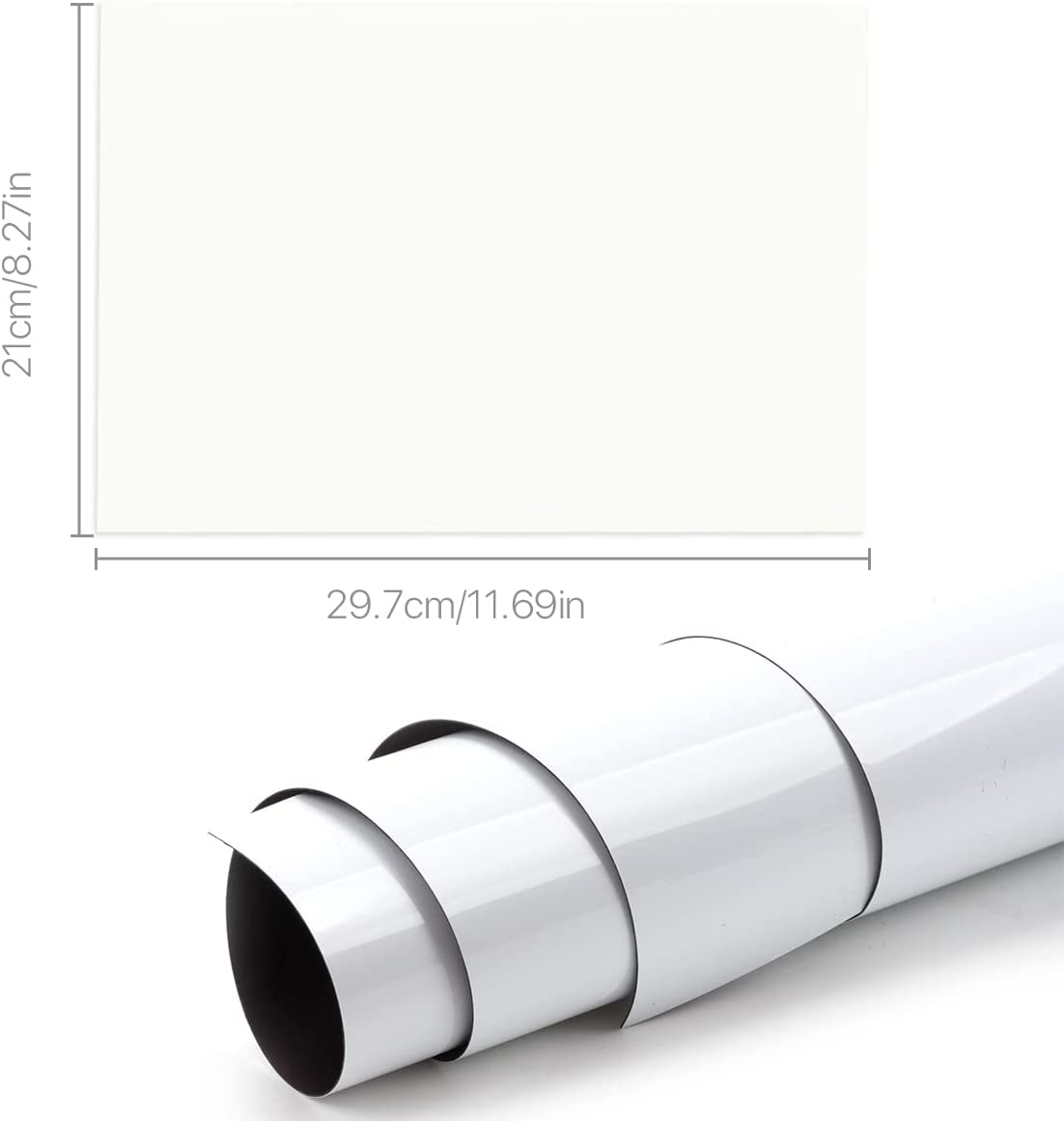 2 Pack Magnetic Portable Fridge Dry Erase Whiteboard Home Kitchen Memo Board for Refrigerator, Monthly Planner Sheet, Home, Office, School with 3 Whiteboard Markers, 2 Push Pin Magnets, 1 Eraser (A3) image number 2