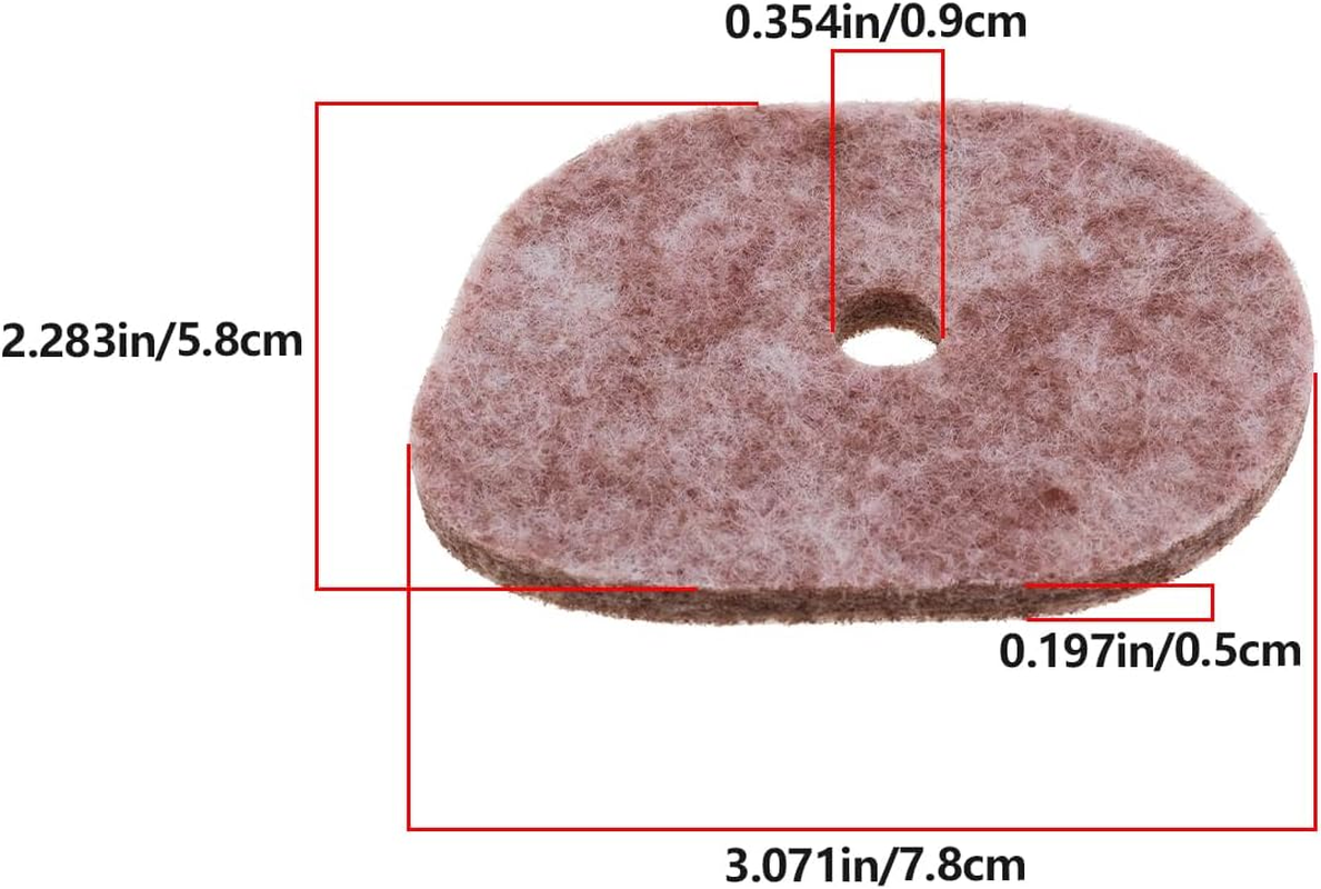 VGOL 10Pcs Air Filters Compatible with Stihl FS40 FS40C FS50 FS56 FS56R FS56C FS70 FC56C FC70C KM56 KM56R KM56RC HT56C Trimmer 4144 124 2800 image number 6