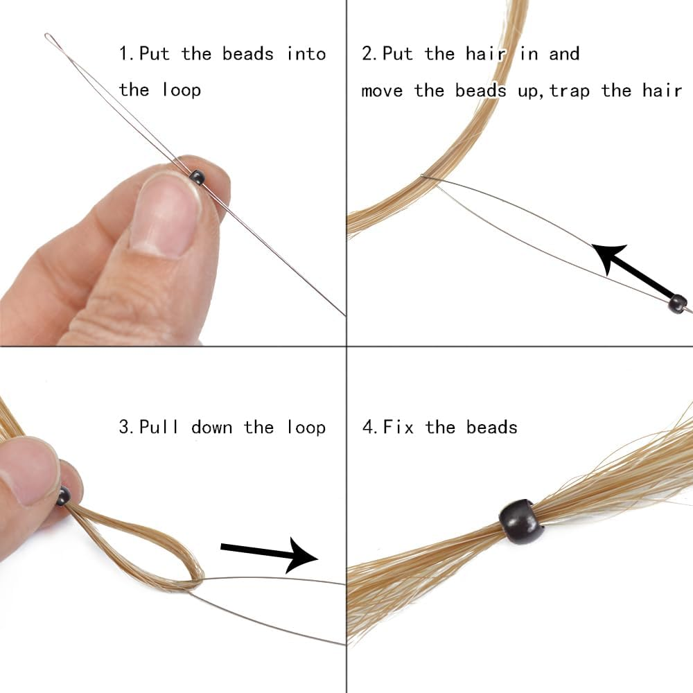 Nanoringe Mit Silikon 3,0 Mm Nano Ringe Microringe Mit Silikon F&uuml;r Extensions image number 3