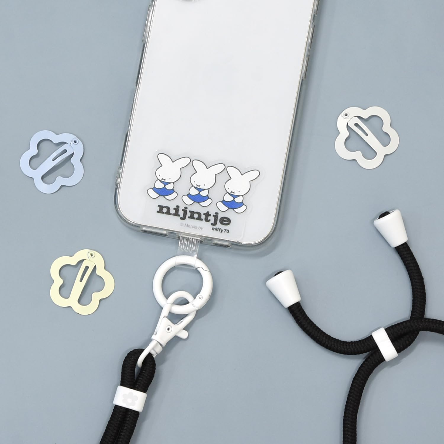 Gourmandies Miffy 70Th Multi-Ring plus Strap Set Nine Chess MF-572A image number 2