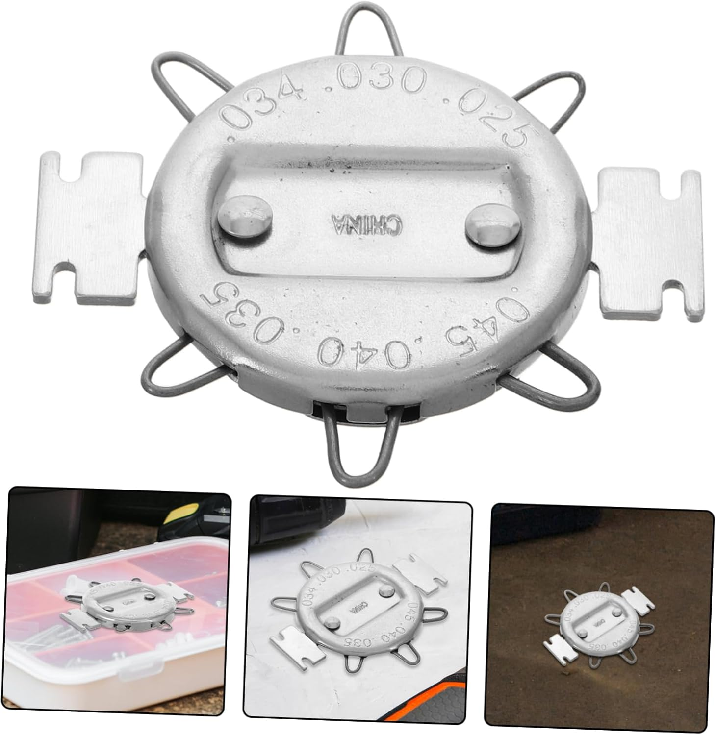 Spark Gauge Tool for Motorcycles Accurate Measurement Construction Versatile Use for Mechanical Equipment Precision Calibration From image number 2