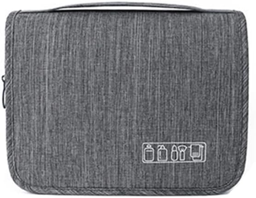 Hangable Shower Bag, Foldable Hygiene Bag, Mesh Shower C&acirc;ddy Basket with Hook, Fashionable Hanging Travel Toiletry Bag, Shower Organizer Kit for Toiletries Cosmetics Makeup Stylish and Modern (Grey)