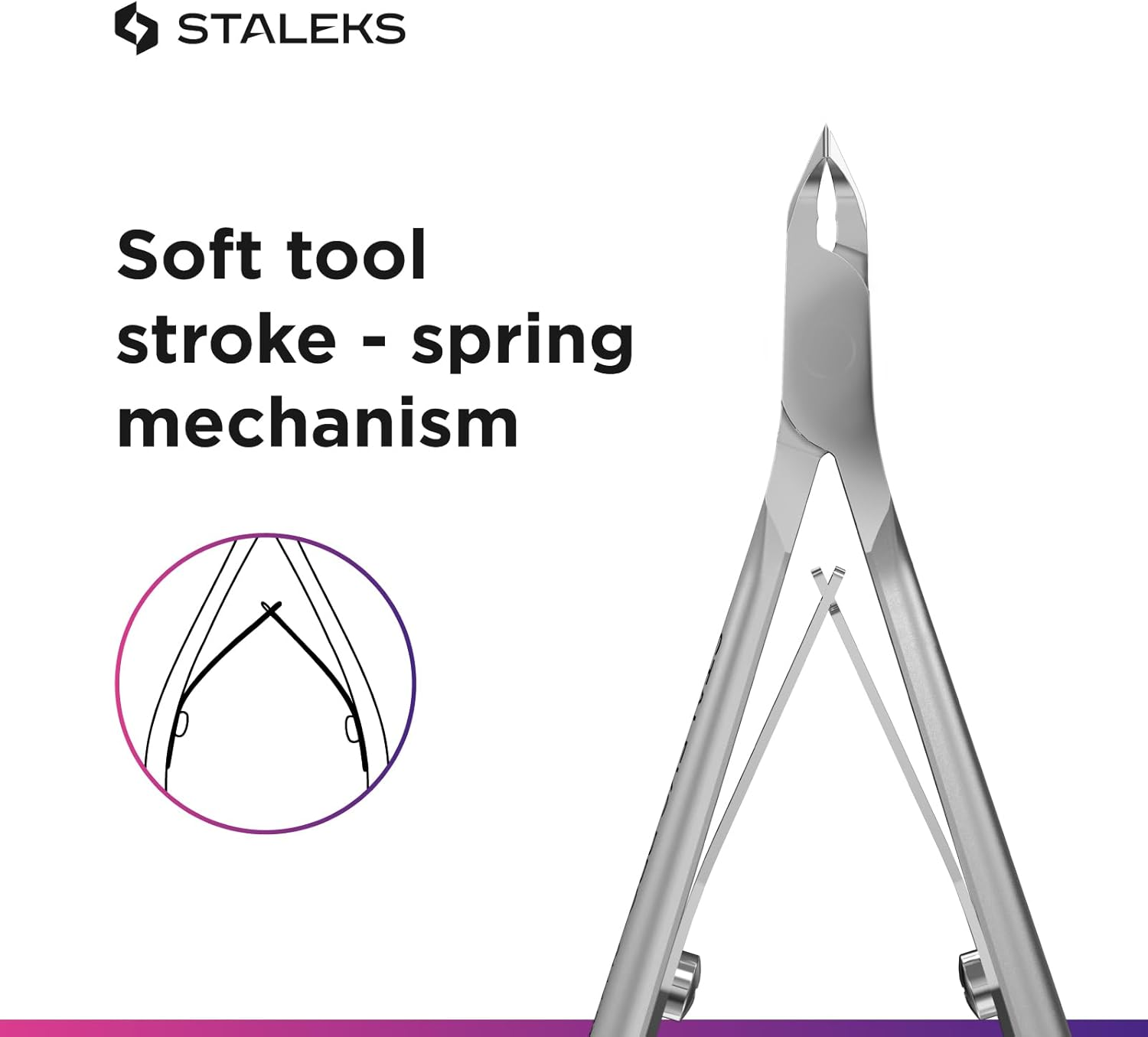 STALEKS PRO - Smart 10, Professional Cuticle Cutter 3 Mm Blade image number 4