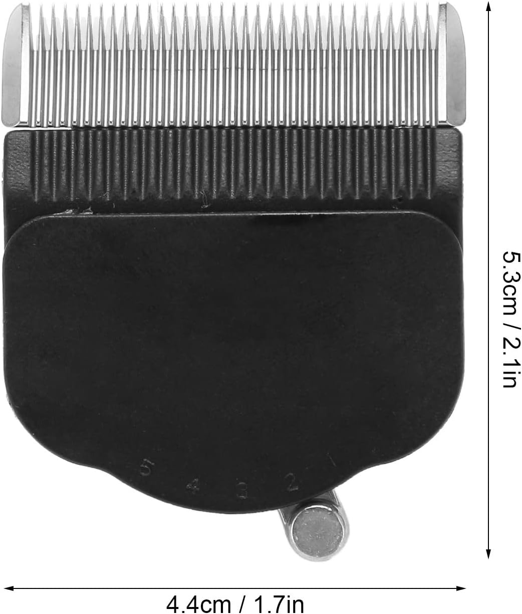 Rug Tufting Trimmer Replacement Blades, Levels Adjustable Electric Carpet Trimmer Replacement Head, Ceramic Stainless Steel High Temperature Resistant Tufting Clippers Blade image number 3