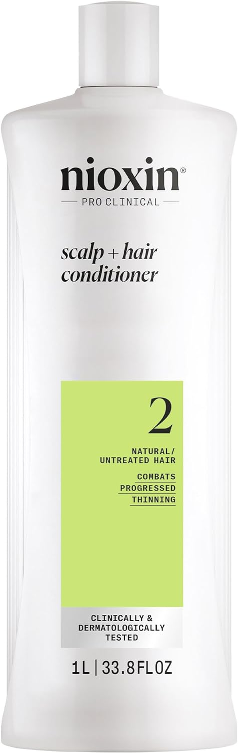 Nioxin Density System 2 Scalp Therapy Conditioner (Natural Hair, Progressed Thinning) 1000Ml