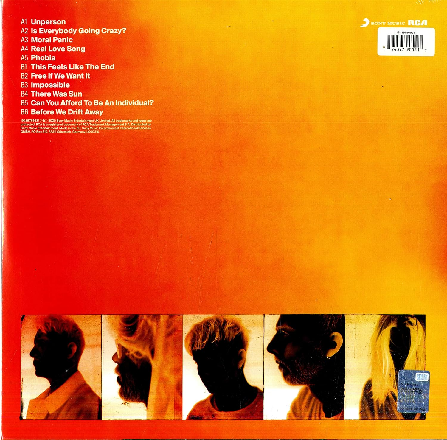 Moral Panic [Colored Vinyl]