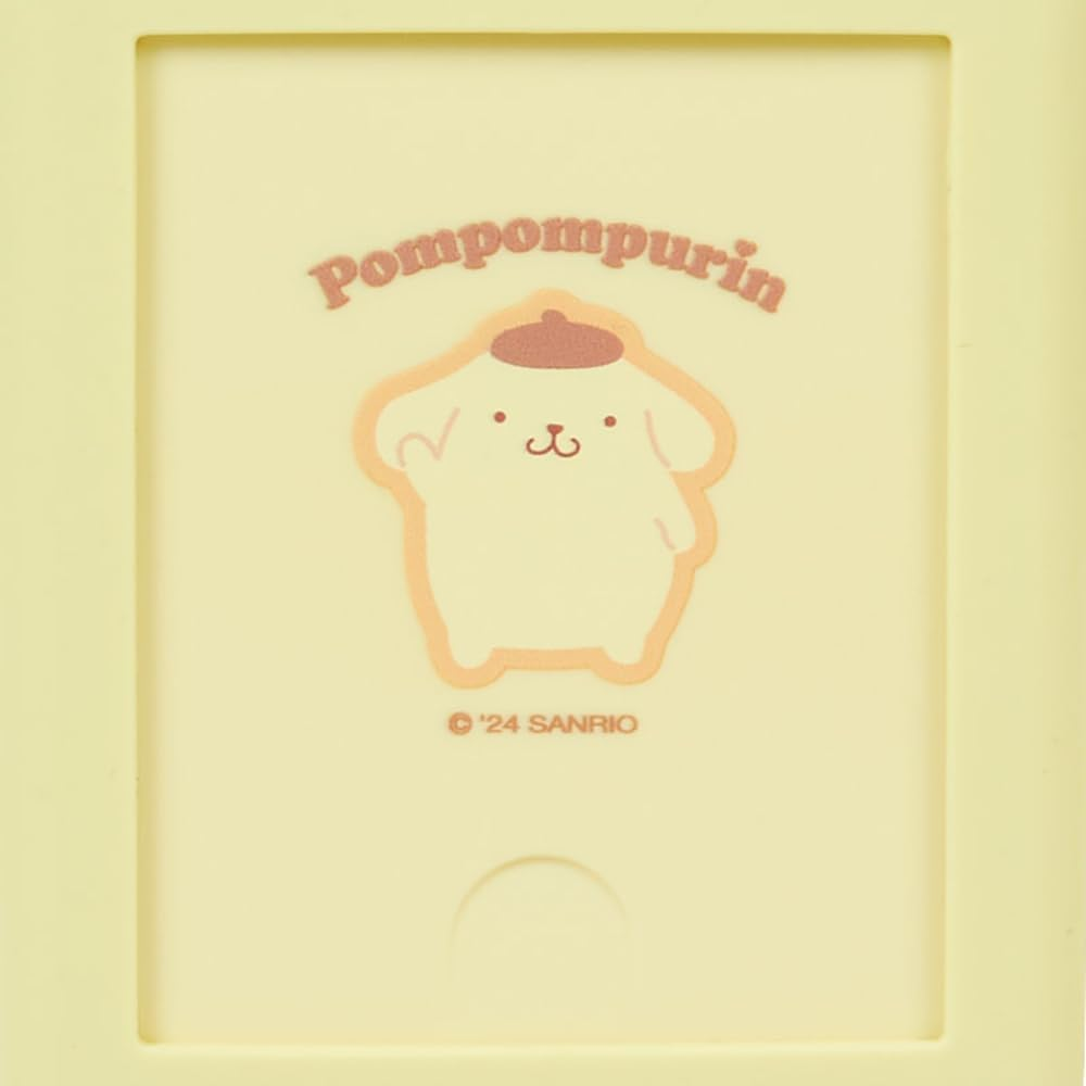 Sanrio 322598 Framed Card Holder Enjoy Idol, Pompompurin, Pudding, 4.5 X 4.3 X 0.3 Inches (11.5 X 10.9 X 0.8 Cm), Character image number 3