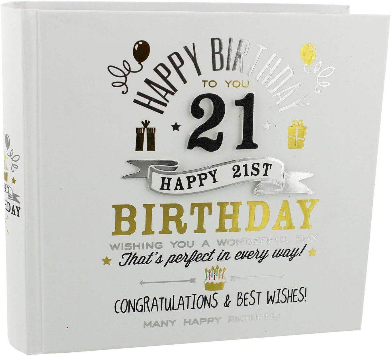 Signography 21St Birthday Photo Album 4X6 FL29921 image number 3
