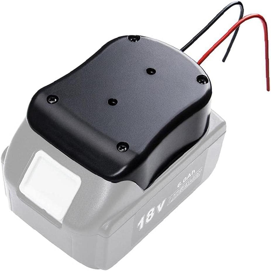 Power Wheel Adapter Power Compatible with Makita BL1860 BL1840 BL1830 BL1860B Battery, Power Converter for DIY Use,Ride on Truck, Fan, Robotics, RC Toys Car and Work Lights Etc image number 3