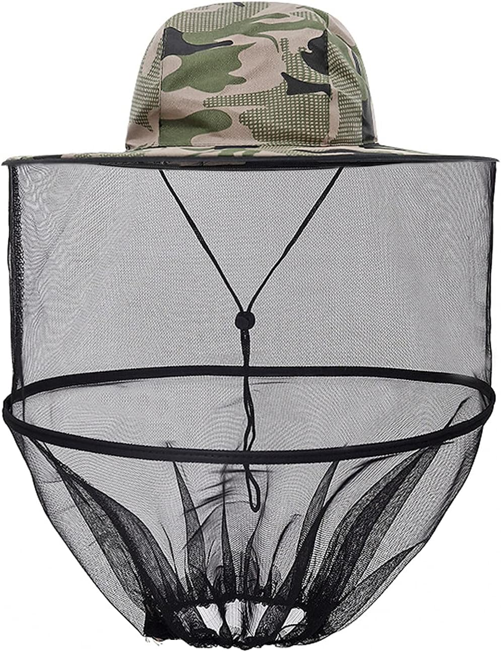 Mosquito Head Net Hat Mesh Sun Protection Hat Anti-Insects Hat with Mesh for Beekeeper Hiking Fishing Camping Outdoor Activities image number 6