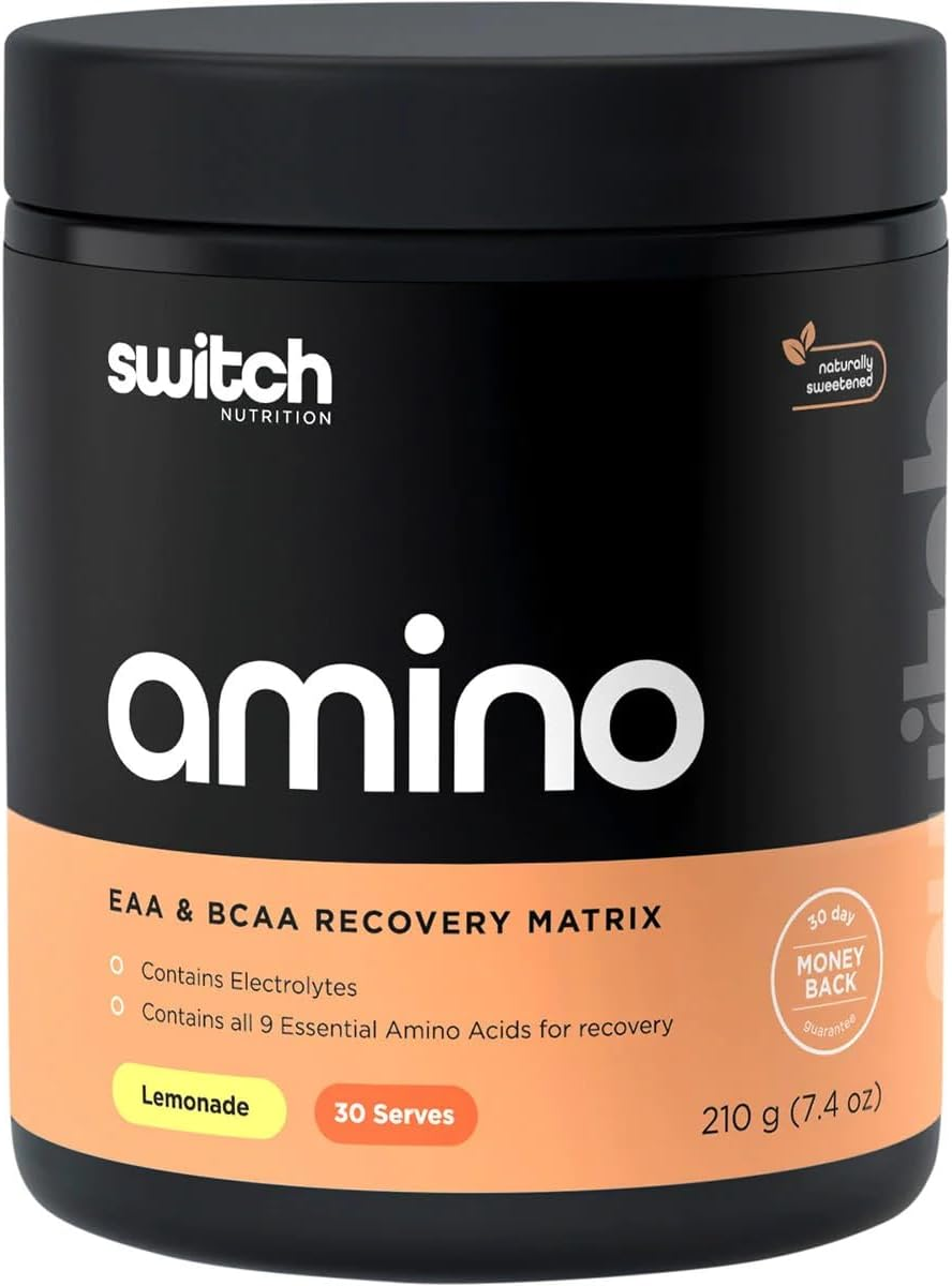 Switch Nutrition Amino Switch Raspberry BCAA and EAA Recovery Matrix 210 G image number 4
