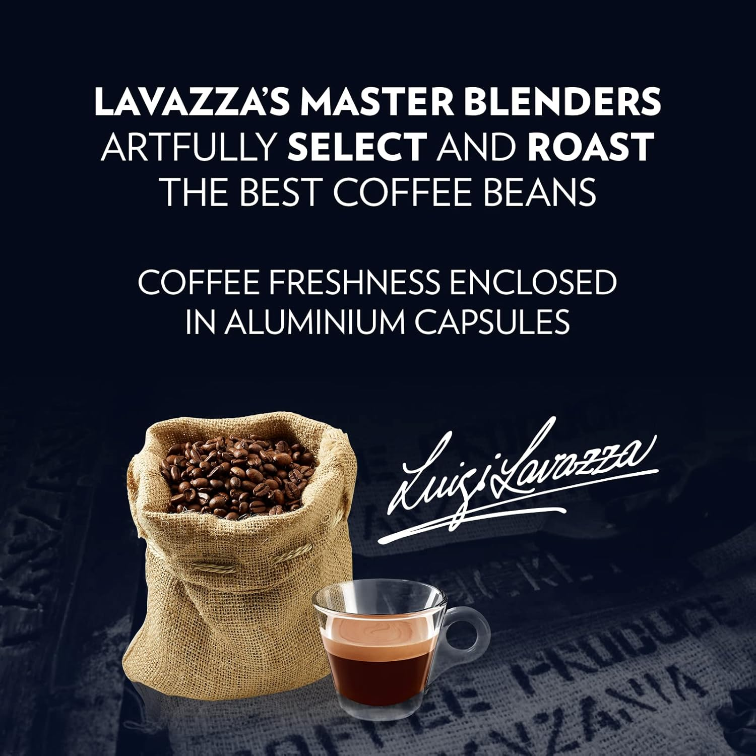 Lavazza, Qualit&agrave; Rossa, 10 Aluminium Coffee Capsules Compatible with Nespresso Original Machines, Zero CO2 Impact, with Chocolate Notes, Arabica & Robusta, Intensity 10/13, Medium Roasting image number 3