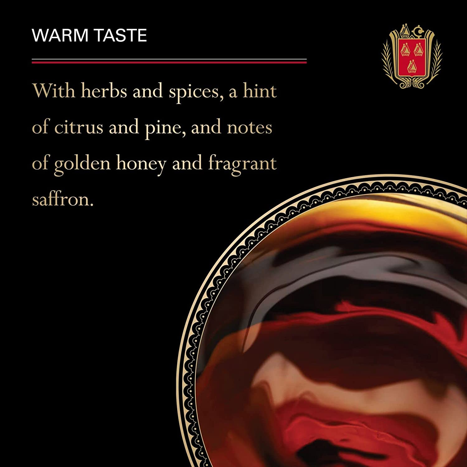 B&eacute;n&eacute;dictine D.O.M. French Liqueur, 40% ABV, 70Cl / 700Ml, Made from a Secret Recipe of 27 Traditional Roots, Herbs & Spices, Notes of Light Honey, Citrus & Soft Almond image number 2