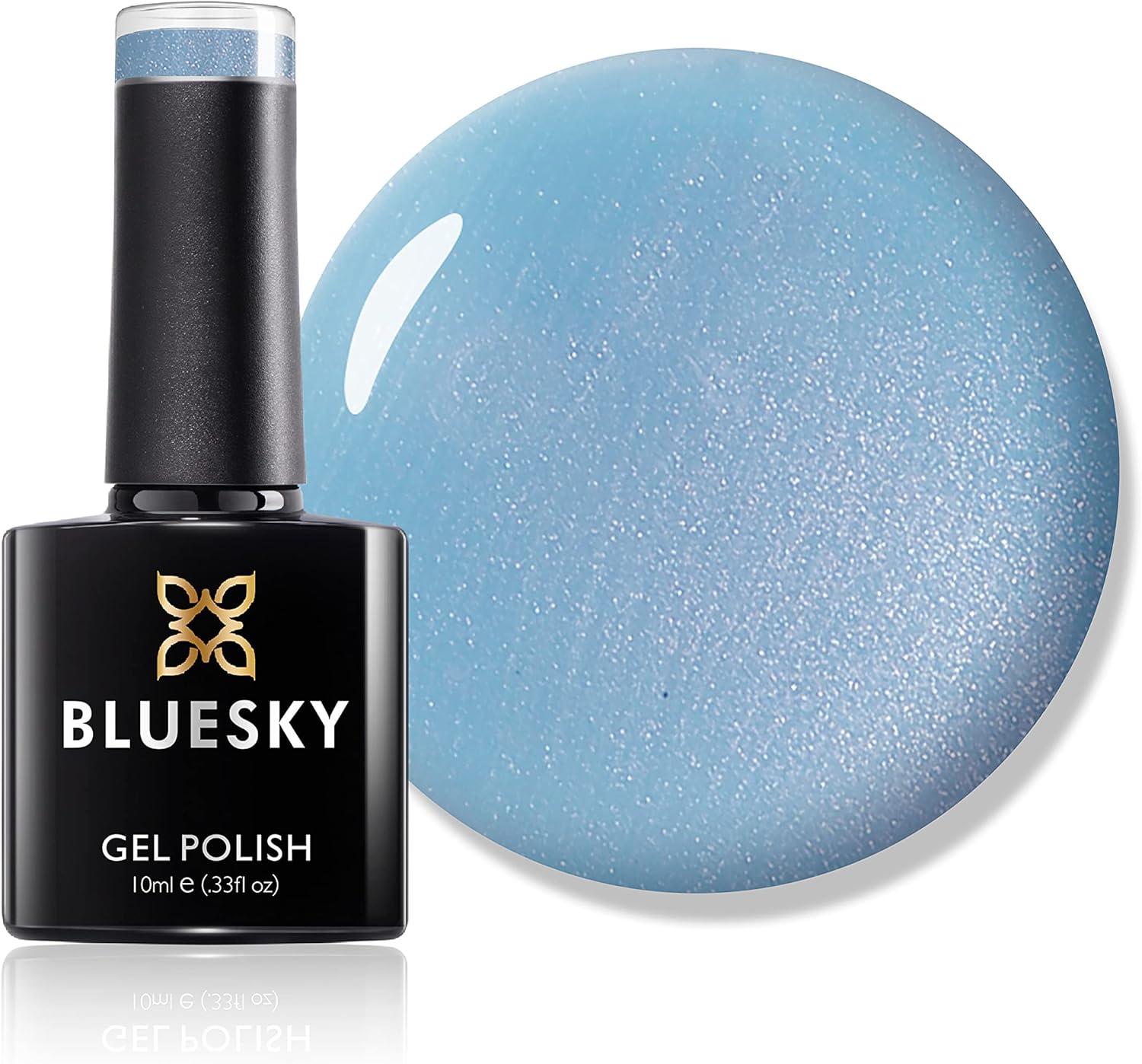 Bluesky Azure Wish Gel Nail Polish 10 Ml, Blue