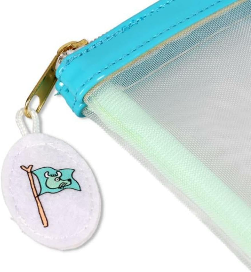 11 Piki Cat Mesh Pouch S - Blue image number 4