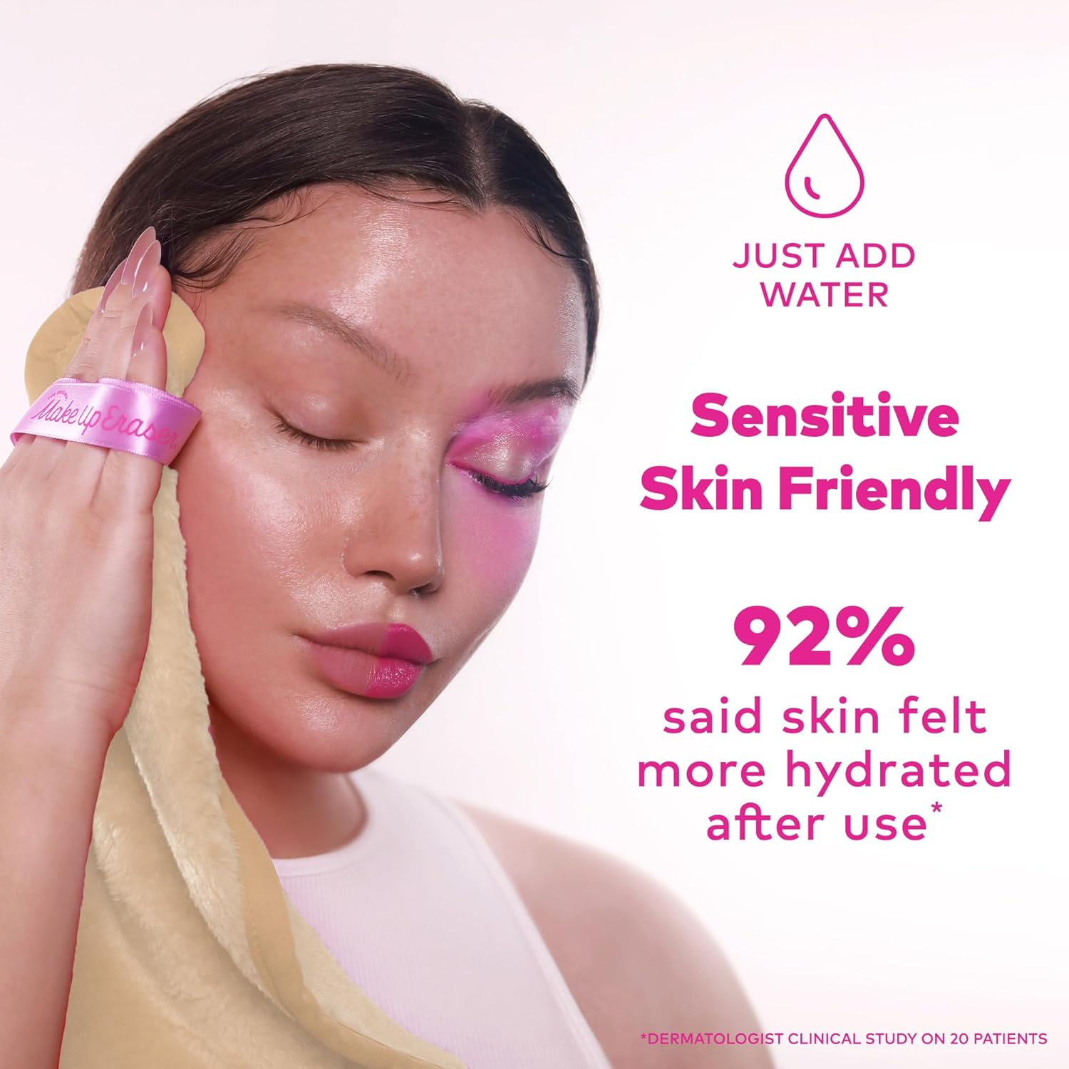 Makeup Eraser Makeup Eraser Remover Cloth - Mocha image number 2