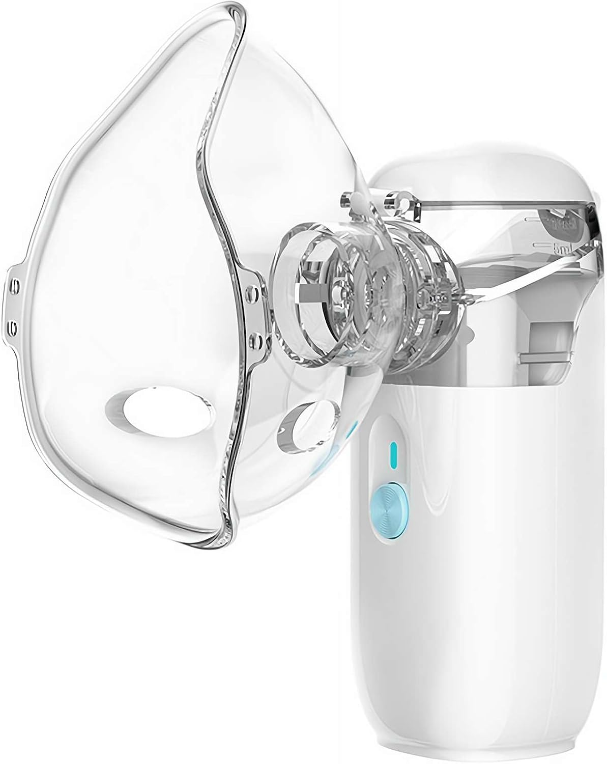 Portable Nebulizer, Handheld Microgrid Atomizer, Children'S Atomizer, Portable Household Ultrasonic Atomizer Medical Grade, Nebulizer for Travel and Household Use for Breathing Problems